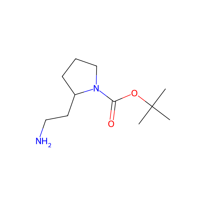 2-(氨基乙基)-1-N-boc-吡咯烷