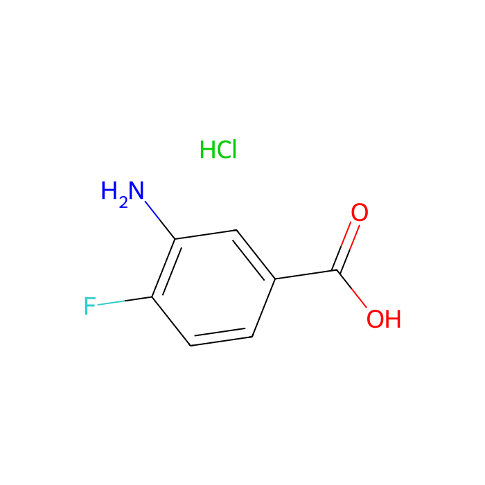 3-氨基-4-氟苯甲酸盐酸盐