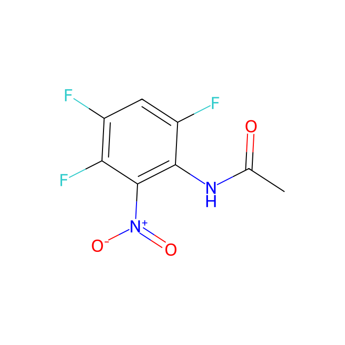 2-乙酰氨基-1-硝基-3,5,6-三氟苯