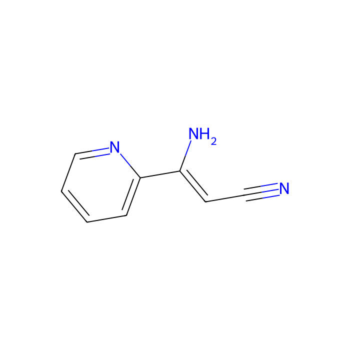 3-氨基-3-(吡啶-2-基)丙烯腈
