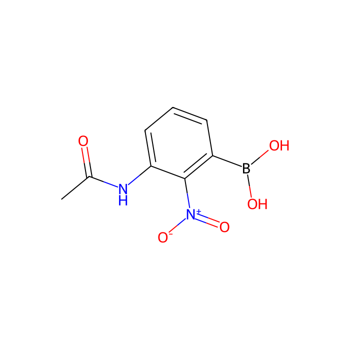 3-乙酰氨基-2-硝基苯基硼酸