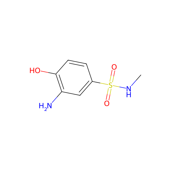 2-氨基苯酚-4-(n-甲基)磺酰胺
