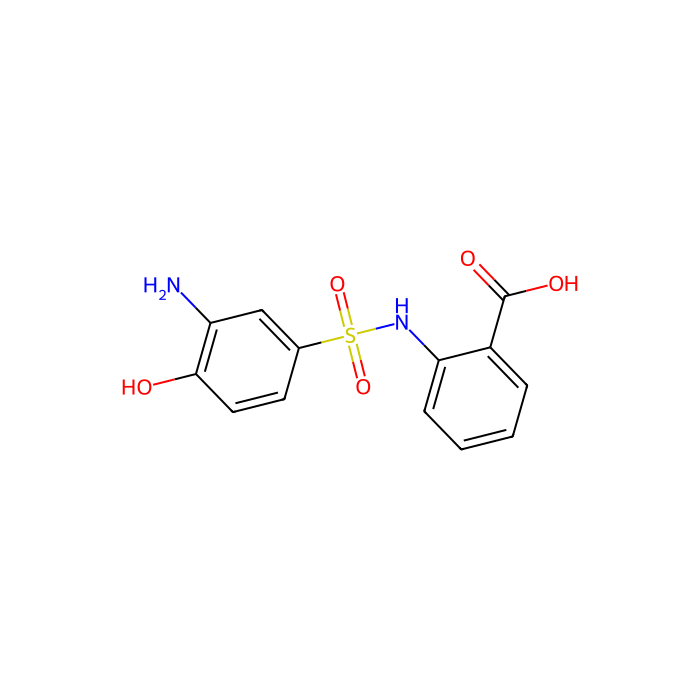 2-氨基苯酚-4-(2'-羧基)磺酰苯胺