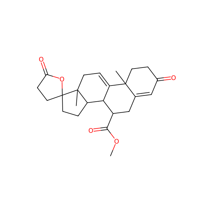 (7a,17a)-17-羟基-3-氧代-孕甾-4,9(11)-二烯-7,21-二羧酸 gamma-内酯甲酯