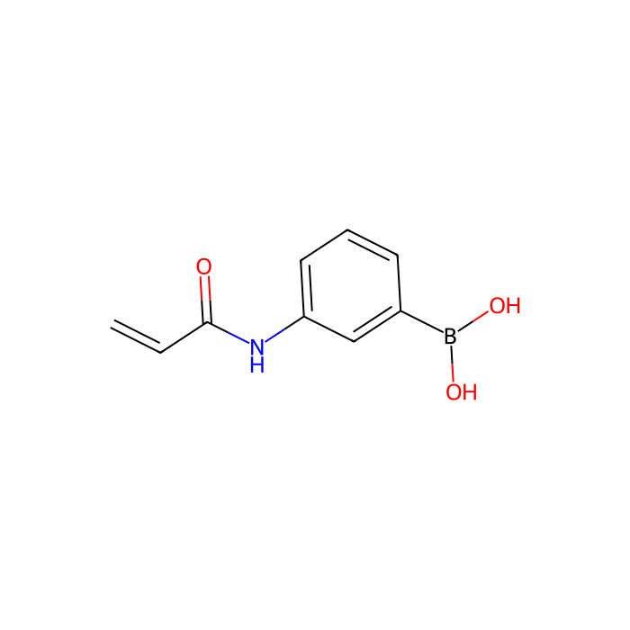 3-丙烯酰胺基苯硼酸（含不同量酸酐）