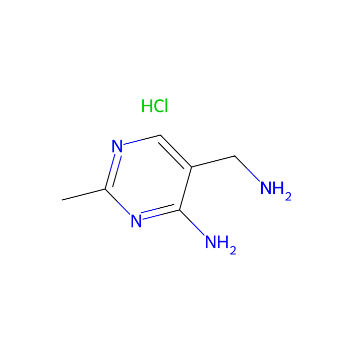 5-(氨基甲基)-2-甲基嘧啶-4-胺盐酸盐