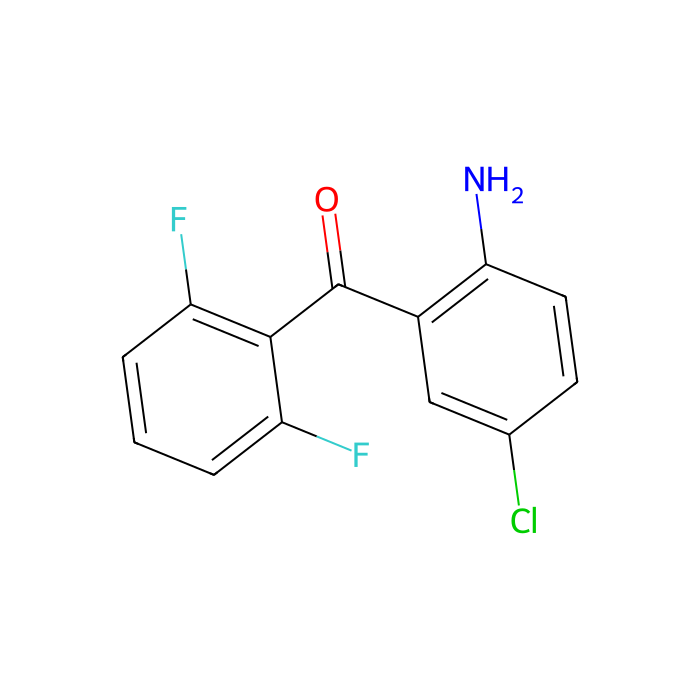 2-氨基-5-氯-2',6'-二氟二苯甲酮