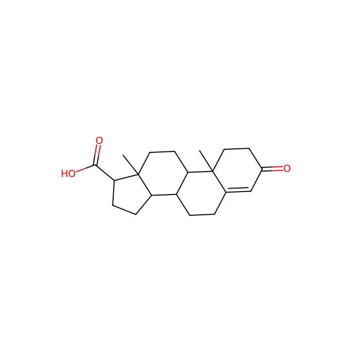 3-氧代-雄甾-4-烯-17beta-羧酸