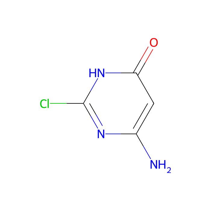 2-氯-6-氨基嘧啶-4(3H)-酮