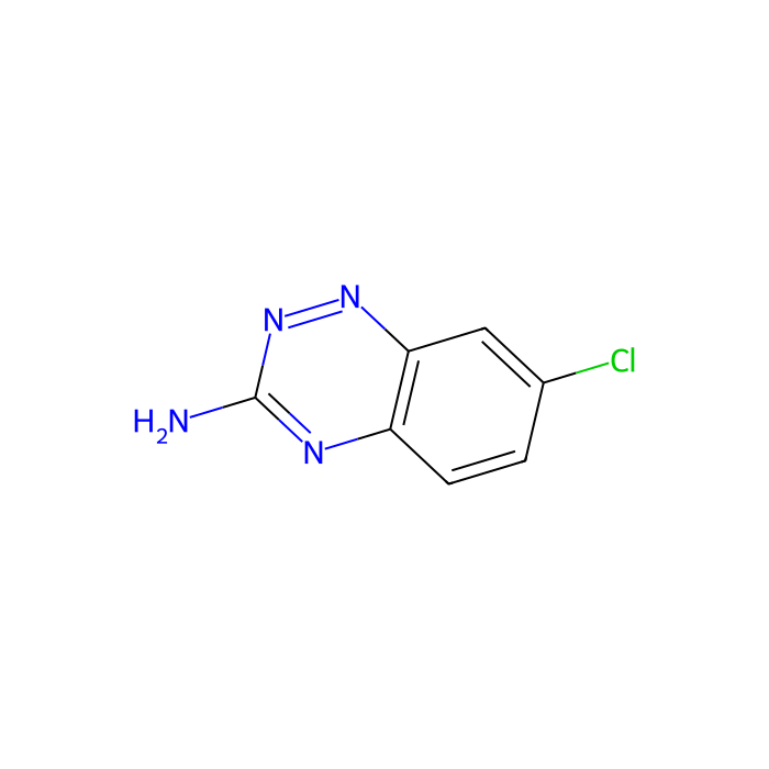 3-氨基-7-氯-1,2,4-苯并三嗪