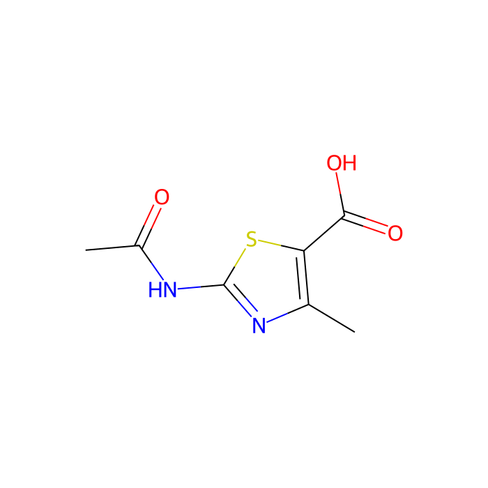 2-乙酰氨基-4-甲基噻唑-5-甲酸