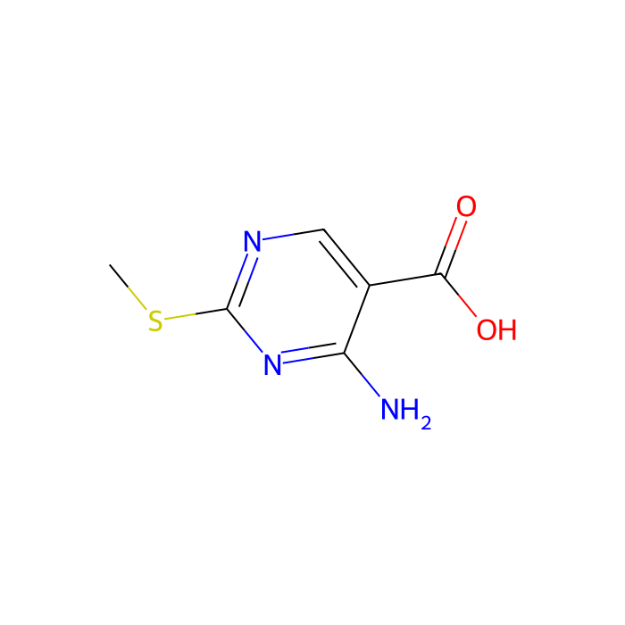 4-氨基-2-(甲基硫代)嘧啶-5-羧酸