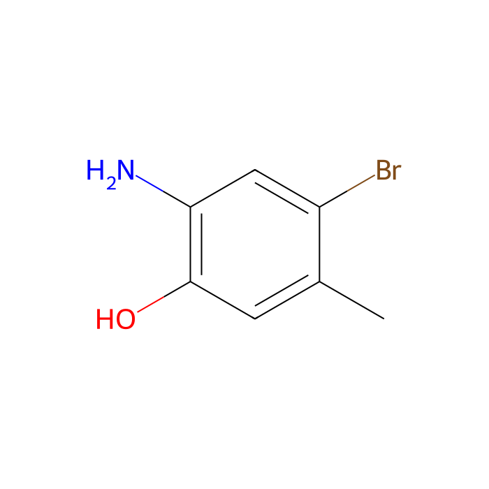 4-溴-5-甲基-2-氨基苯酚
