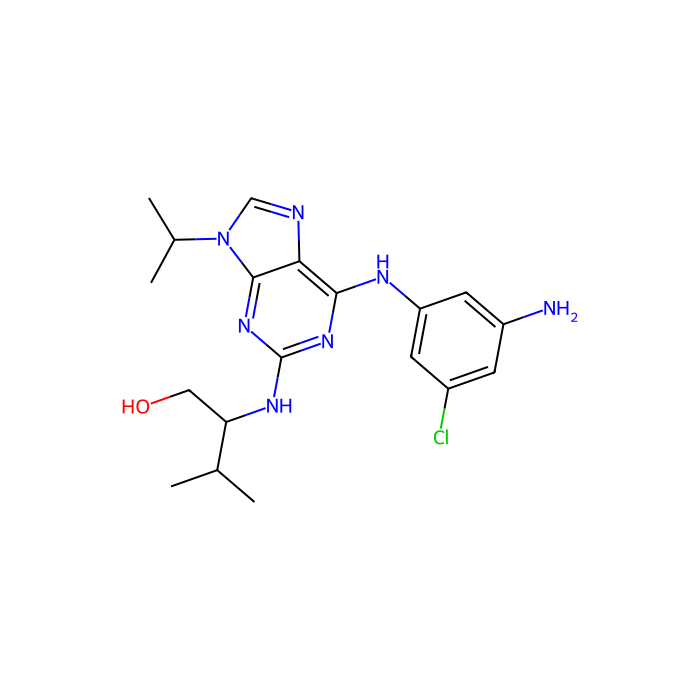 Aminopurvalanol A, 细胞周期蛋白依赖性激酶 1 抑制剂；细胞周期蛋白依赖性激酶 2 抑制剂；细胞周期蛋白依赖性激酶 5 抑制剂