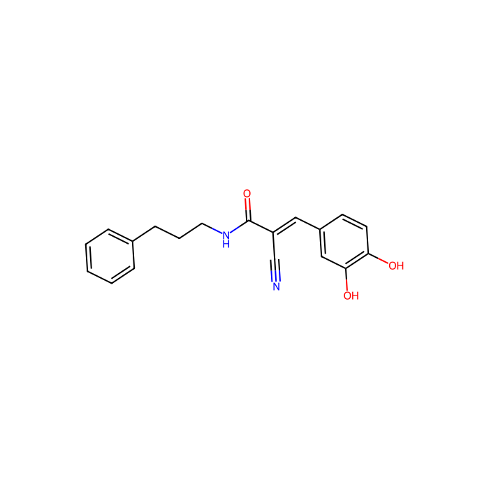 AG 555(Tyrphostin B46),抑制剂