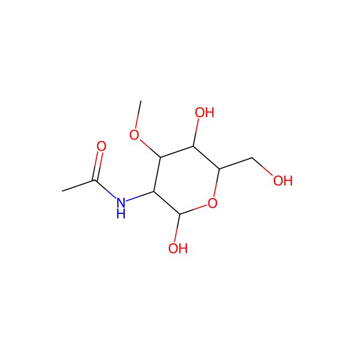 N-乙酰基-3-O-甲基-D-葡萄糖胺（3-O-甲基-N-乙酰基-D-葡萄糖胺）