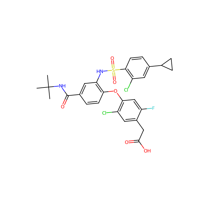AMG 853,双重CRTH2和前列腺素D2（PGD2）受体拮抗剂, G 蛋白偶联受体 44 拮抗剂