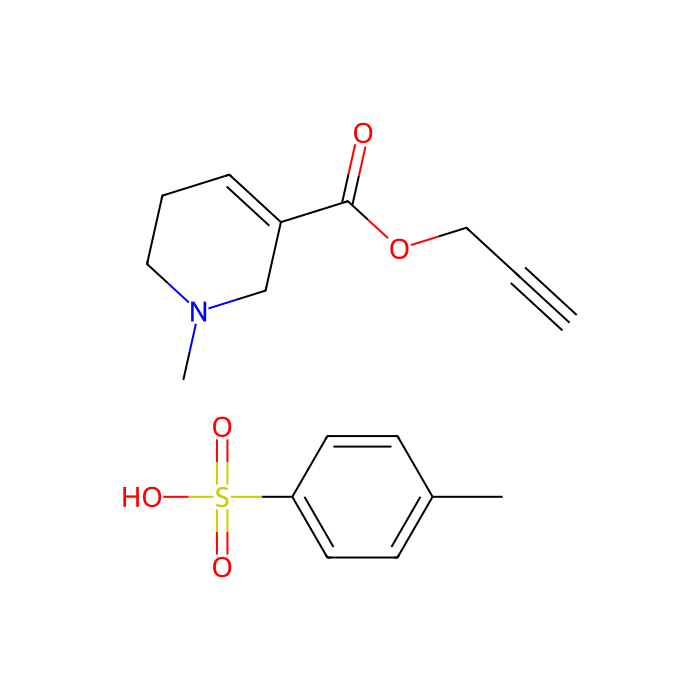 Arecaidine propargyl ester tosylate,毒蕈碱激动剂