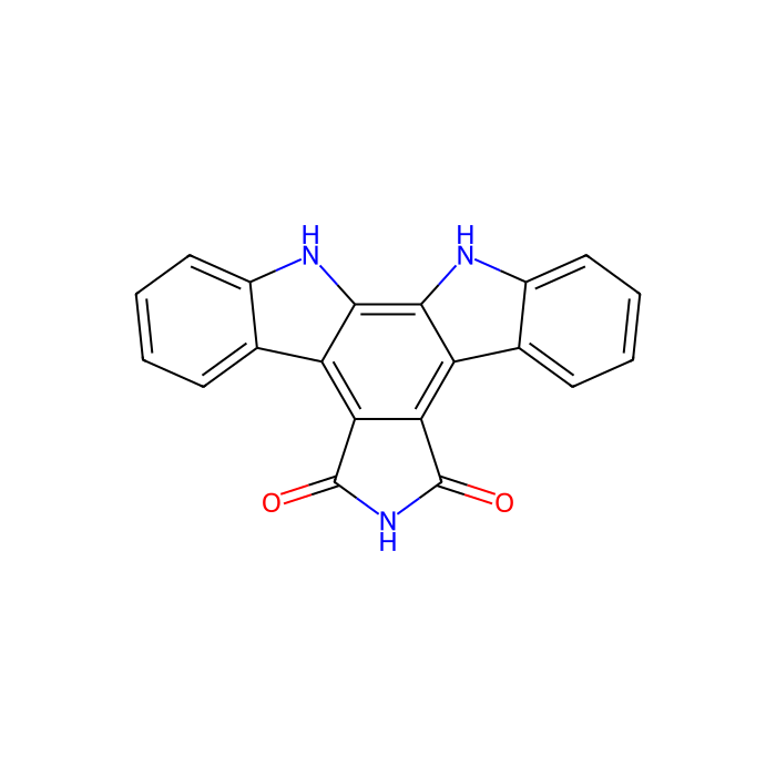 12,13-二氢-5H-吲哚并[2,3-a]吡咯并[3,4-c]咔唑-5,7(6H)-二酮