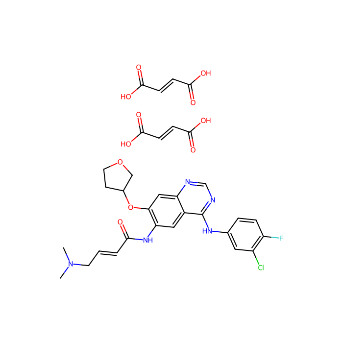 双马来酸盐阿法替尼, 受体蛋白-酪氨酸激酶 erbB-4 抑制剂