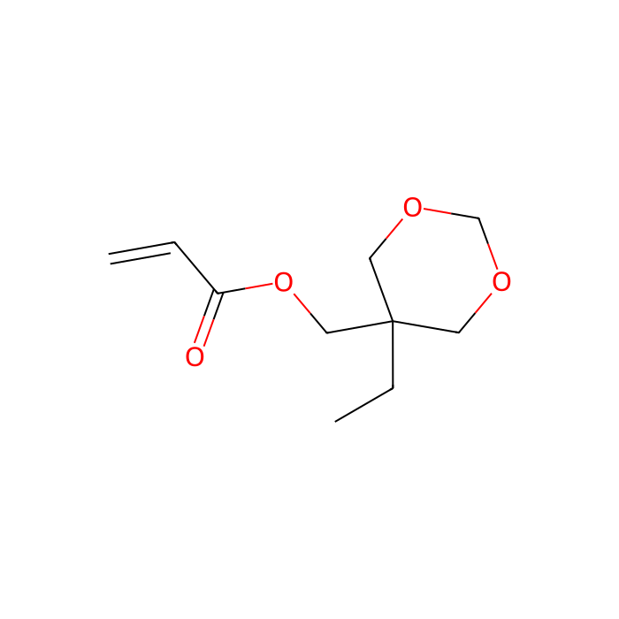 丙烯酸(5-乙基-1,3-二氧六环-5-基)甲酯 (含稳定剂MEHQ)