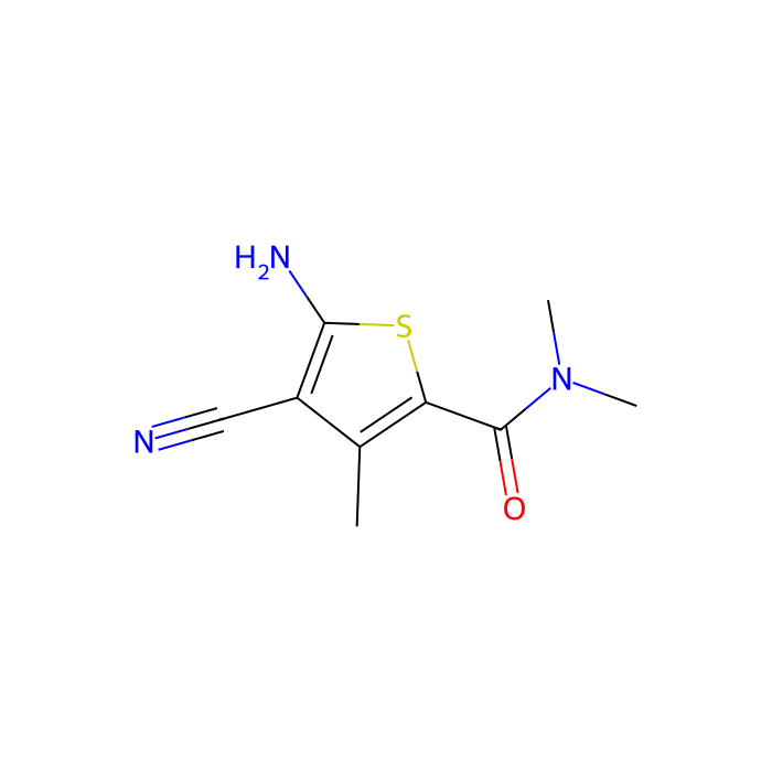 5-氨基-4-氰基-N，N，3-三甲基噻吩-2-羧酰胺