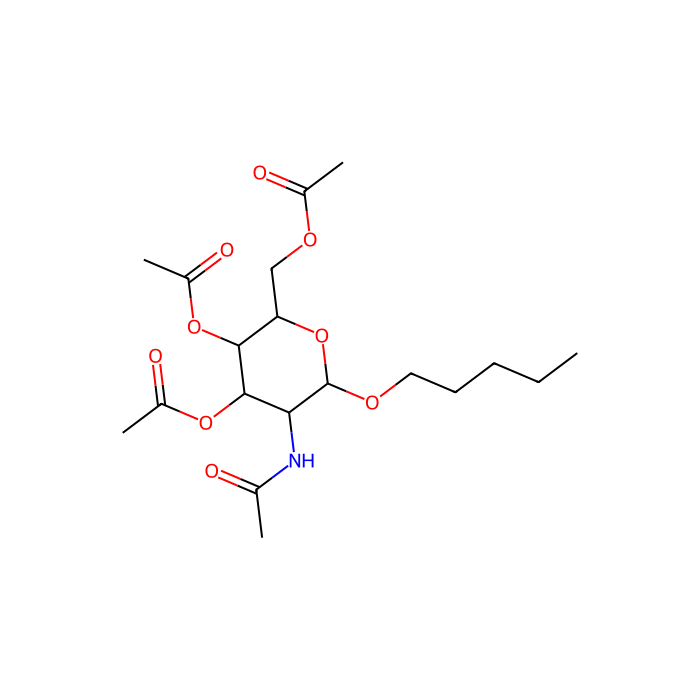 戊基 2-(乙酰氨基)-2-脱氧-β-D-吡喃葡萄糖苷 3,4,6-三乙酸酯