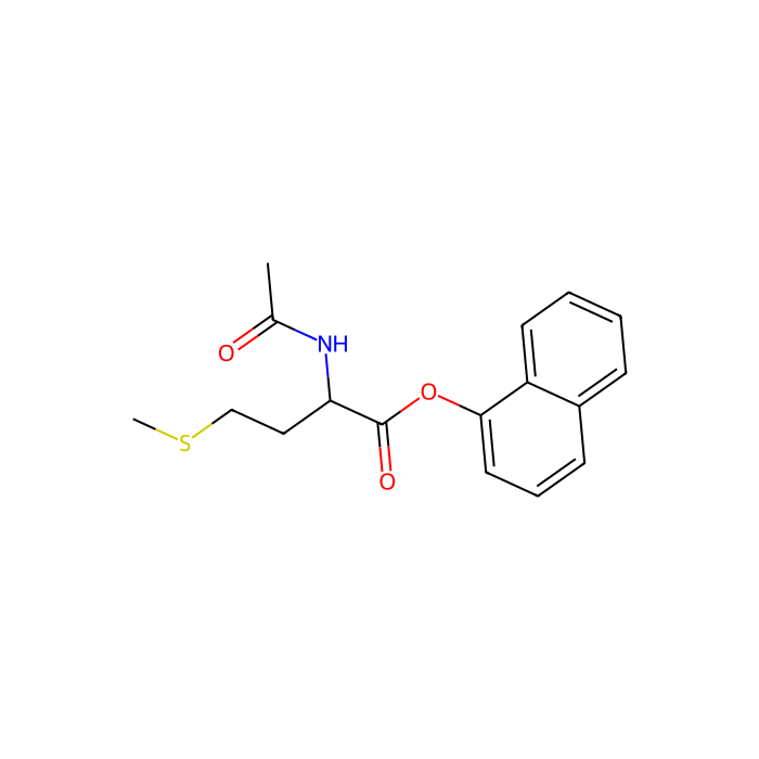 乙酰基-L-甲硫氨酸α-萘酯