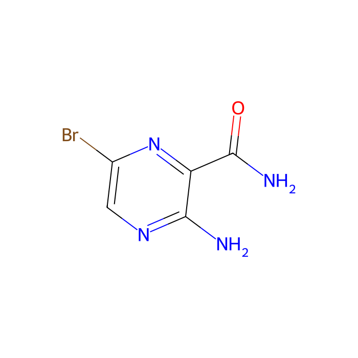 3-氨基-6-溴吡嗪-2-甲酰胺