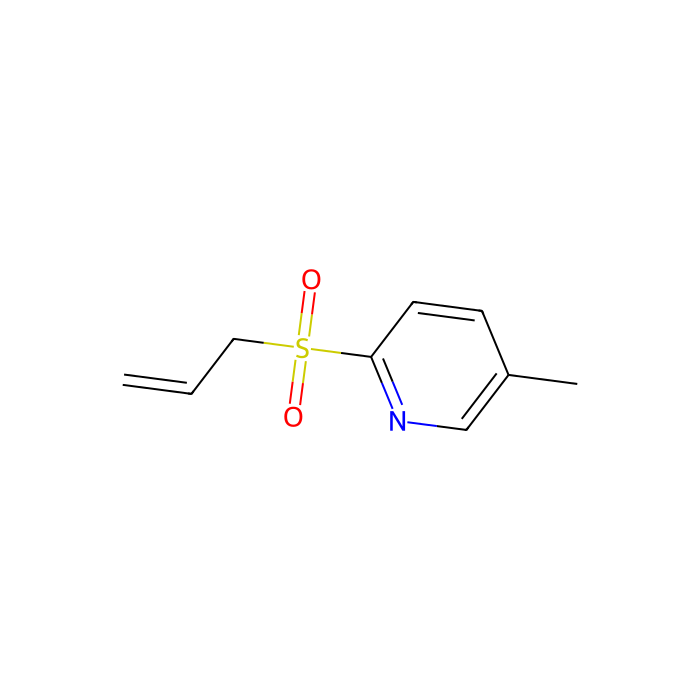 2-(烯丙基磺酰基)-5-甲基吡啶
