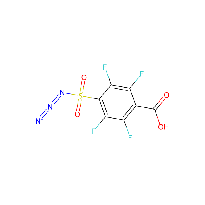 4-(叠氮磺酰基)-2,3,5,6-四氟苯甲酸
