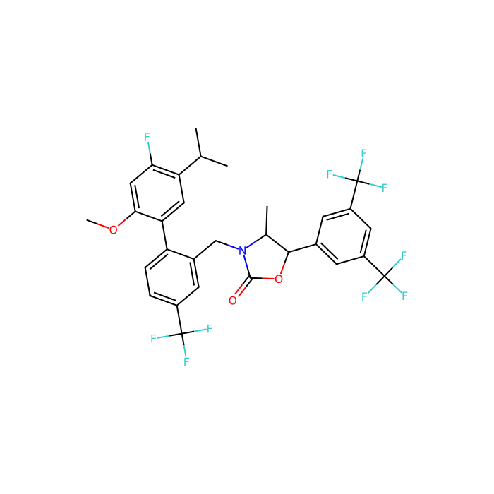 Anacetrapib (MK-0859), 胆固醇酯转移蛋白抑制剂