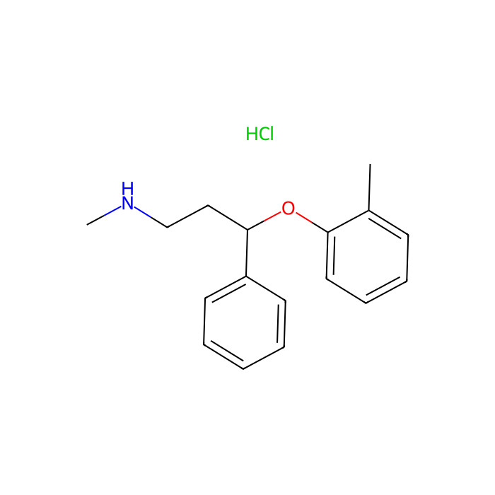 盐酸托莫西汀, 去甲肾上腺素转运体抑制剂