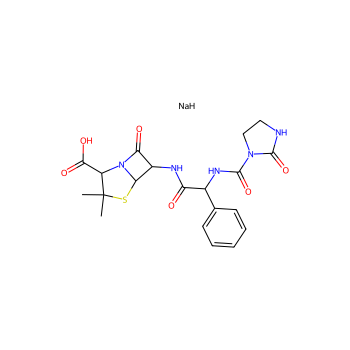 Azlocillin sodium salt, 青霉素结合蛋白抑制剂