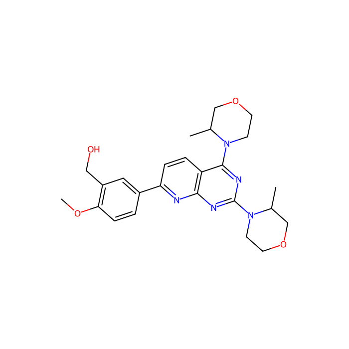 AZD8055, 丝氨酸/苏氨酸蛋白激酶 mTOR 抑制剂