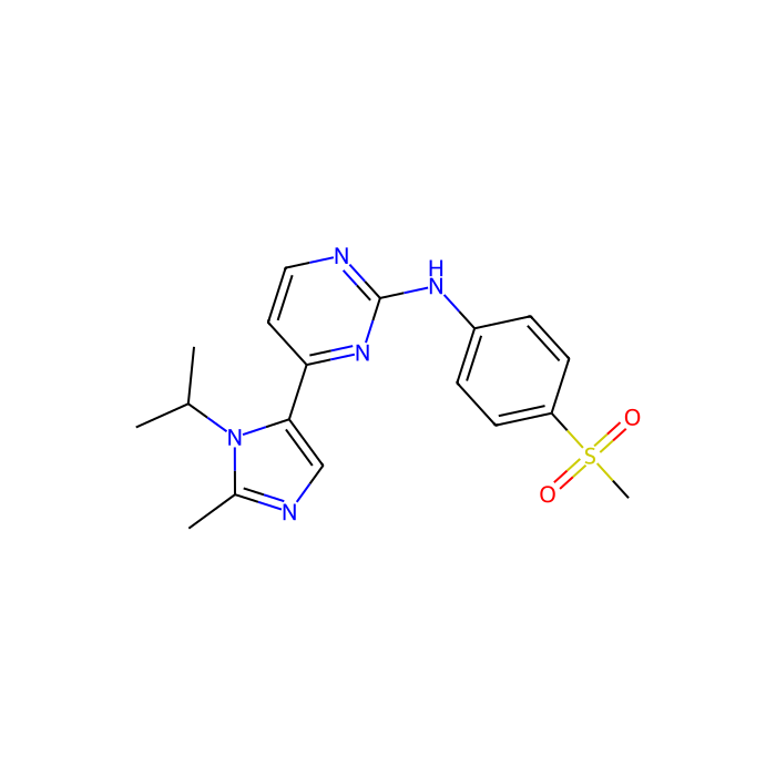 AZD5438, 细胞周期蛋白依赖性激酶抑制剂