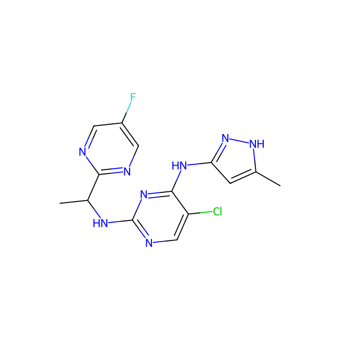 AZD1480, 酪氨酸蛋白激酶 JAK2 抑制剂