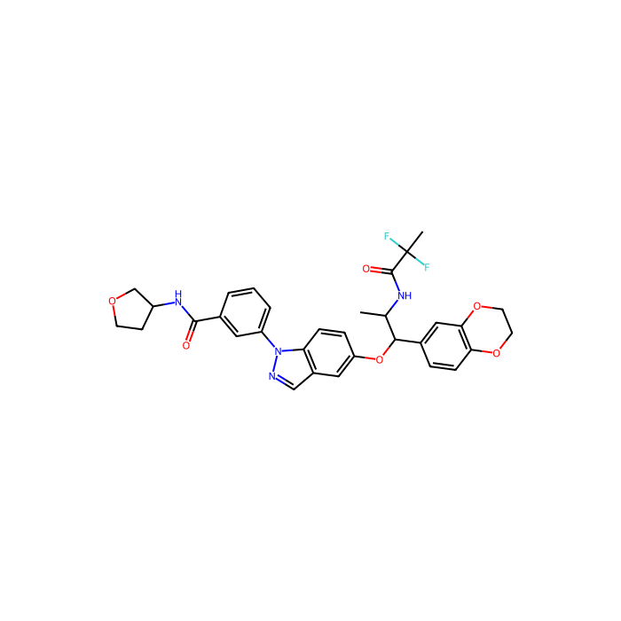AZD7594, 糖皮质激素受体调节剂