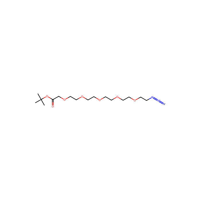 叠氮-PEG5-Boc