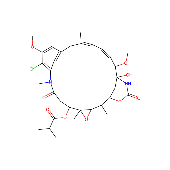 Ansamitocin p-3 (Maytansinol isobutyrate, NSC292222)