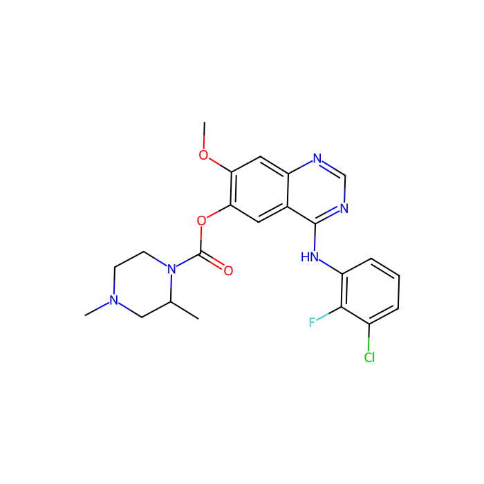 AZD3759, 表皮生长因子受体 erbB1 抑制剂