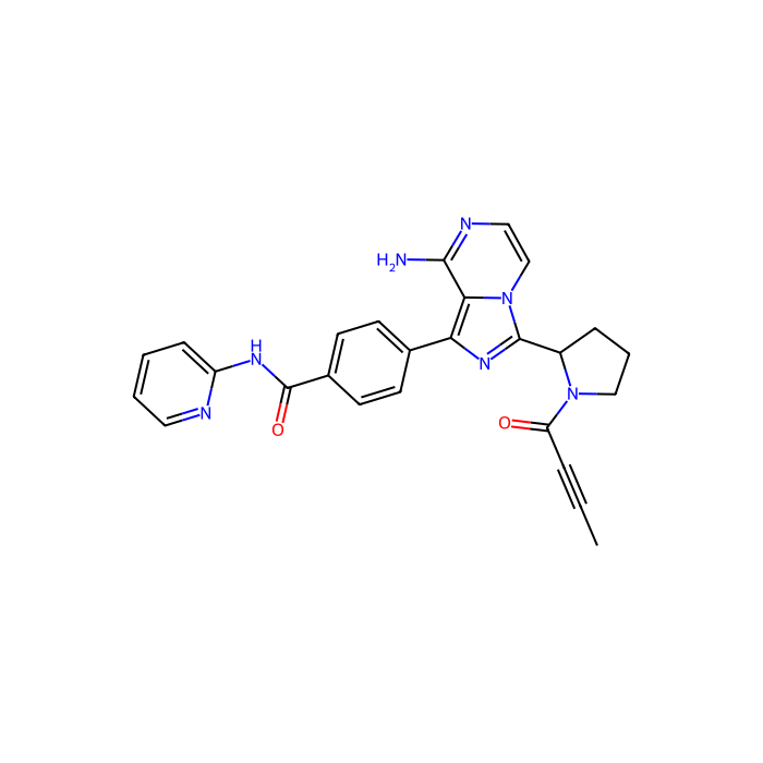 Acalabrutinib (ACP-196), 酪氨酸蛋白激酶 BTK 抑制剂