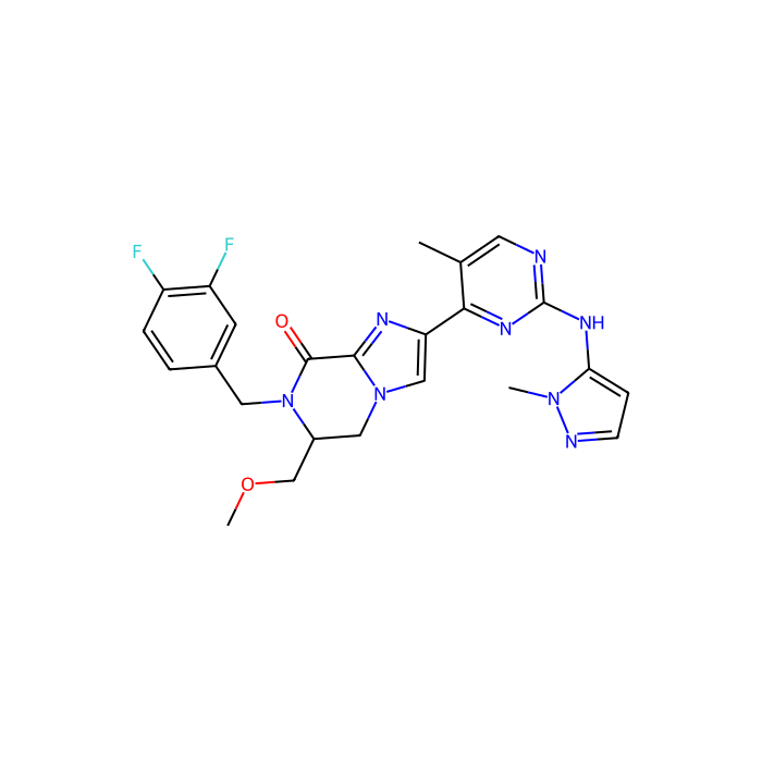 AZD0364 (ATG-017), 丝裂原活化蛋白激酶 1 抑制剂