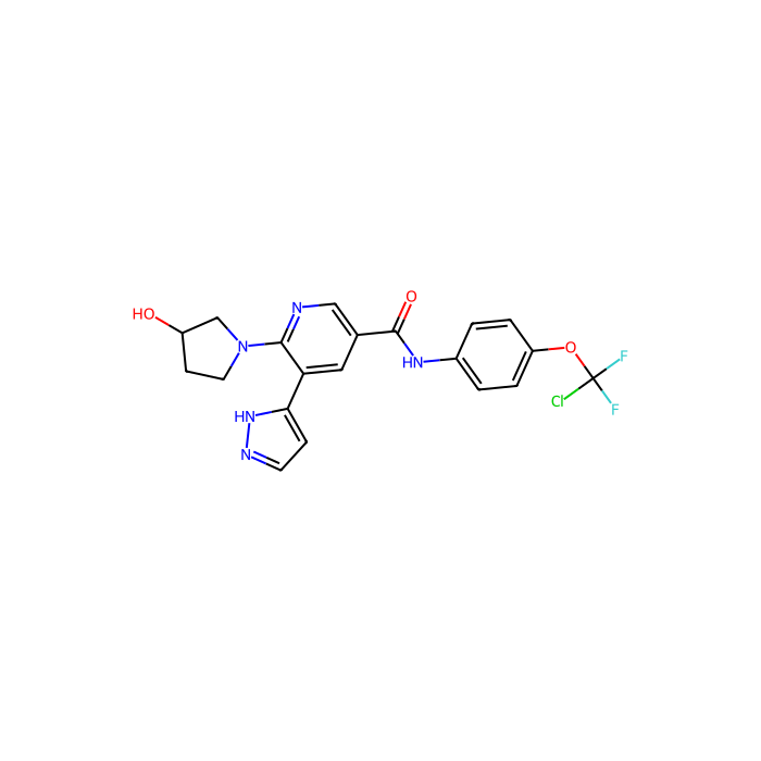 Asciminib (ABL001), 酪氨酸蛋白激酶 ABL 抑制剂