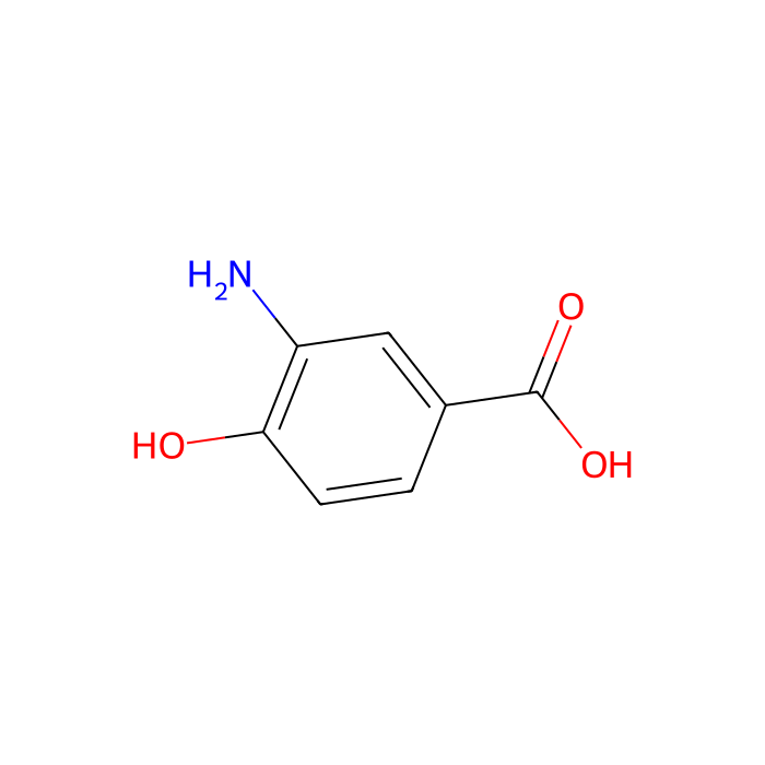 3-氨基-4-羟基苯甲酸