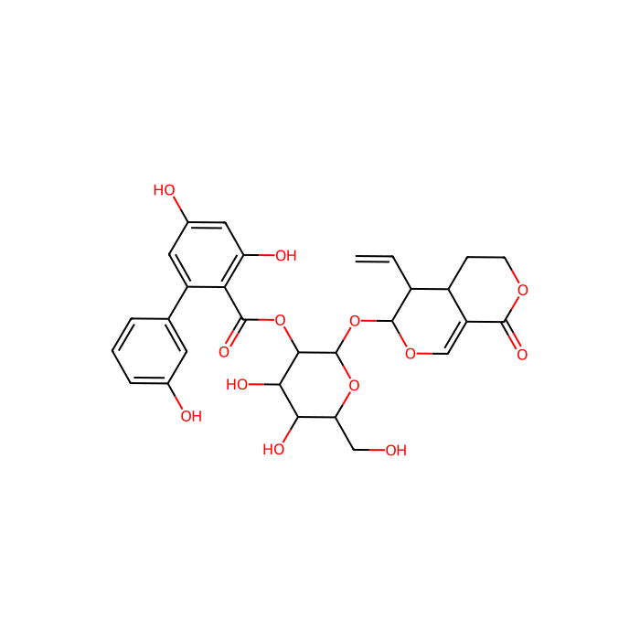 苦龙胆酯苷, TAS2R30 的激动剂;TAS2R43 的激动剂;TAS2R46 的激动剂;TAS2R50 的激动剂