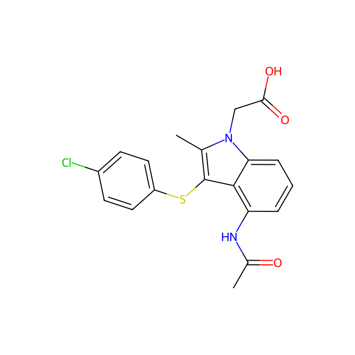AZD1981, G 蛋白偶联受体 44 拮抗剂