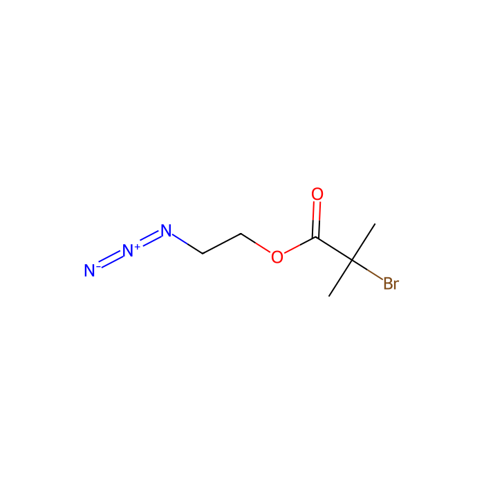 2-溴代异丁酸2-叠氮乙酯