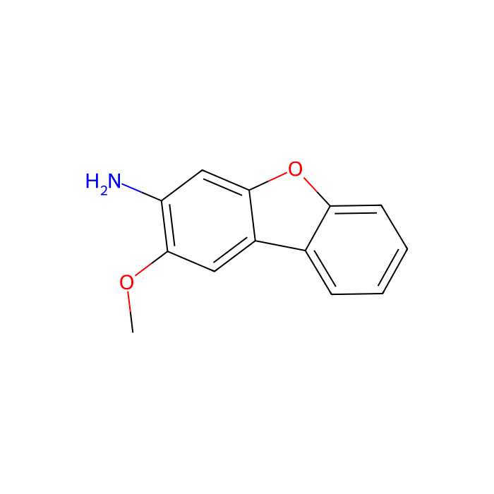 3-氨基-2-甲氧基二苯并呋喃