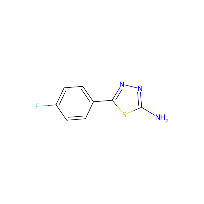 2-氨基-5-(4-氟苯基)-1,3,4-噻二唑
